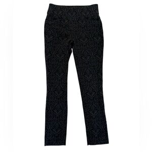 Soft surroundings Black Patterned Pants